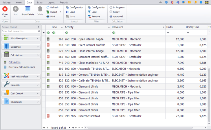 04 NORM RATE CALCULATIONS